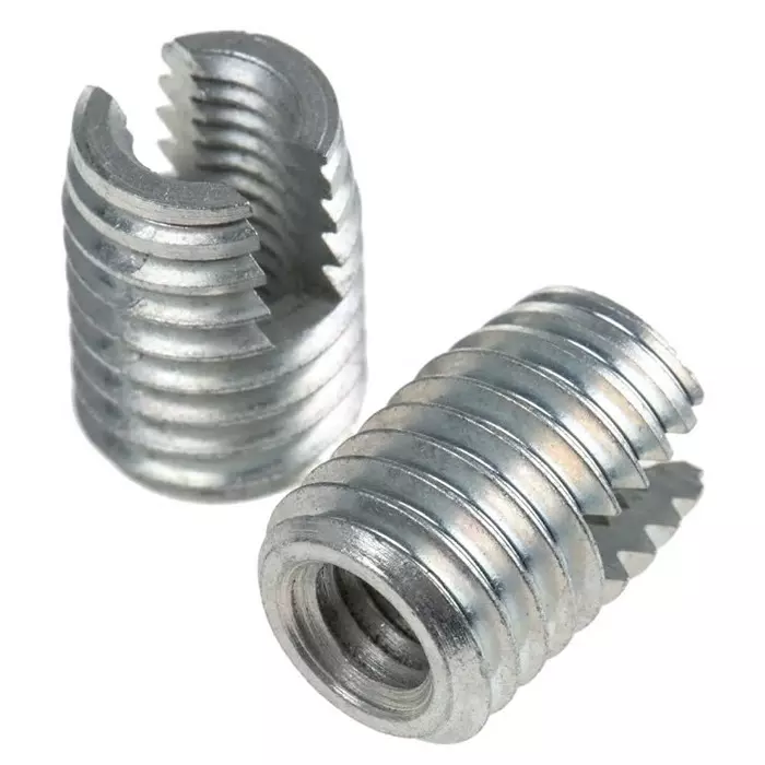 BOLLHOFF Threaded Insert Steel, Galvanised, M6 Thread Size, 10 mm Thickness, 14 mm Hole Size, 56000000080/01 (Pack of 100)