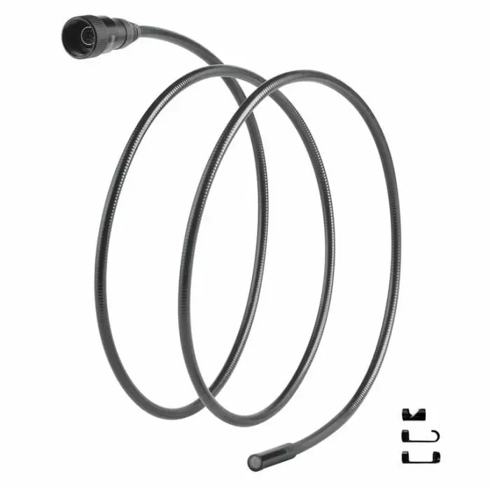 Laserliner 7.9 mm probe Inspection Camera Extension Cable 1.5m Probe Length 1280x720pixels Resolution, 092.282.55H