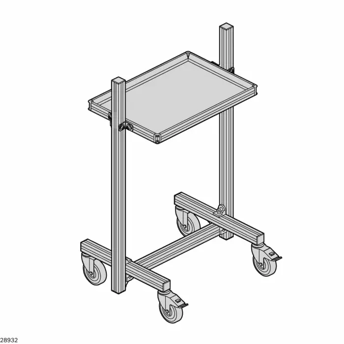 Bosch Rexroth Logistic Shelves, 3842515483