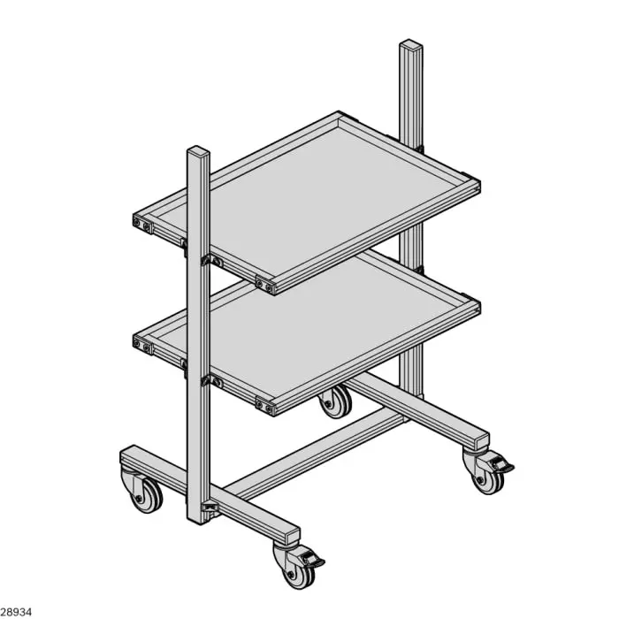 Bosch Rexroth Logistic Shelves, 3842515481