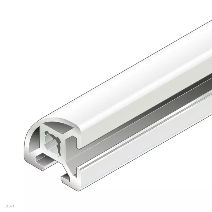 Bosch Rexroth Silver Aluminium Profile Strut, 20 x 20 mm, 6 mm Groove, 3000 mm Length, 3842992890/3000