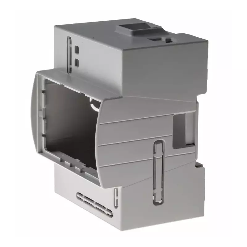 Italtronic Polycarbonate Case for use with Raspberry Pi A, Raspberry Pi B in Grey, Transparent, 25.0410000.RPI