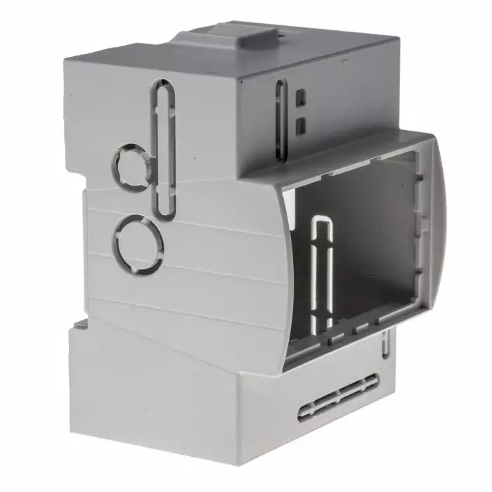 Italtronic Polycarbonate Case for use with Raspberry Pi A, Raspberry Pi B in Grey, Transparent, 25.0410000.RPI