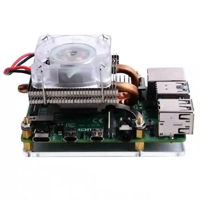 52Pi Low-Profile ICE Tower Cooling Fan For Raspberry Pi, EP-0112