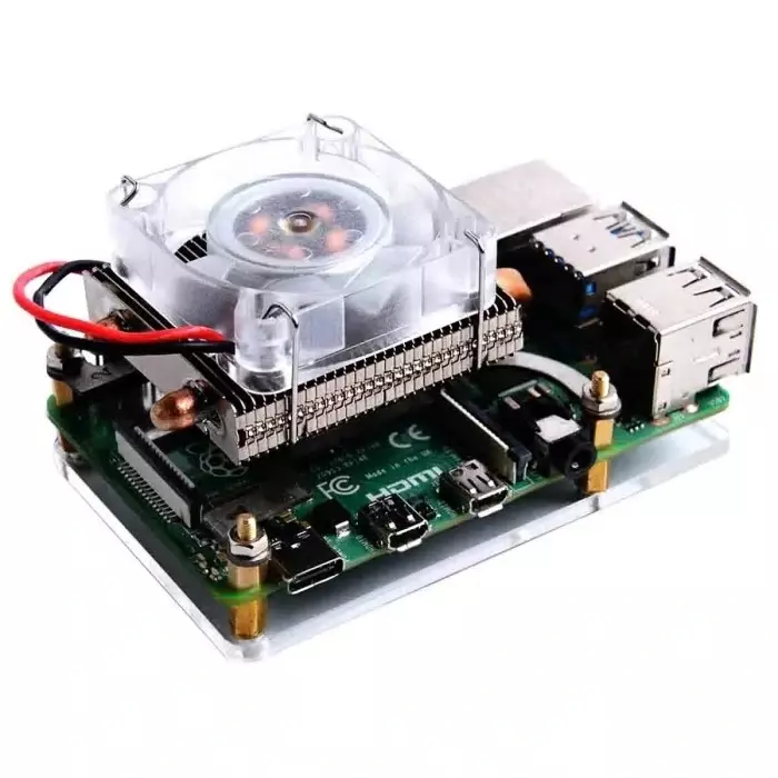 52Pi Low-Profile ICE Tower Cooling Fan For Raspberry Pi, EP-0112