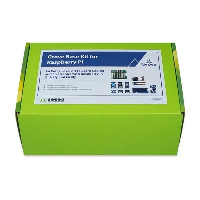 Seeed Studio Grove Base Kit with 10 Grove Module Connectors for Raspberry Pi, 110020169