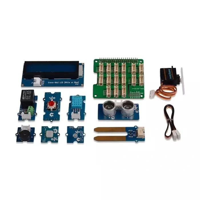 Seeed Studio Grove Base Kit with 10 Grove Module Connectors for Raspberry Pi, 110020169