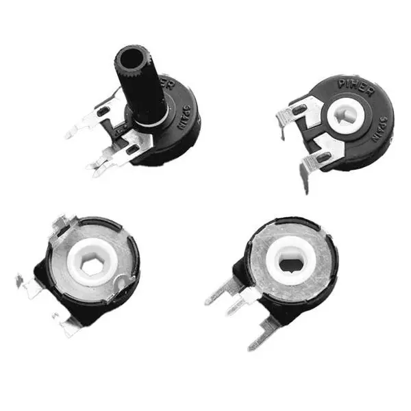 AMPHENOL PIHER SENSORS AND CONTROLS PT-16 Series Knobs Natural 6 mm Outside Diameter, XEJPL5207IN