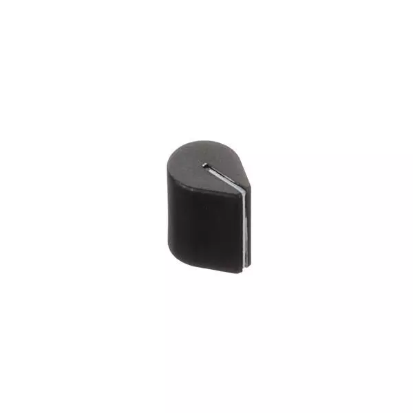 GRAYHILL Knobs Pointer/Selector Type Plastic Black 9 mm Outside Diameter, 11K5017-ECNB
