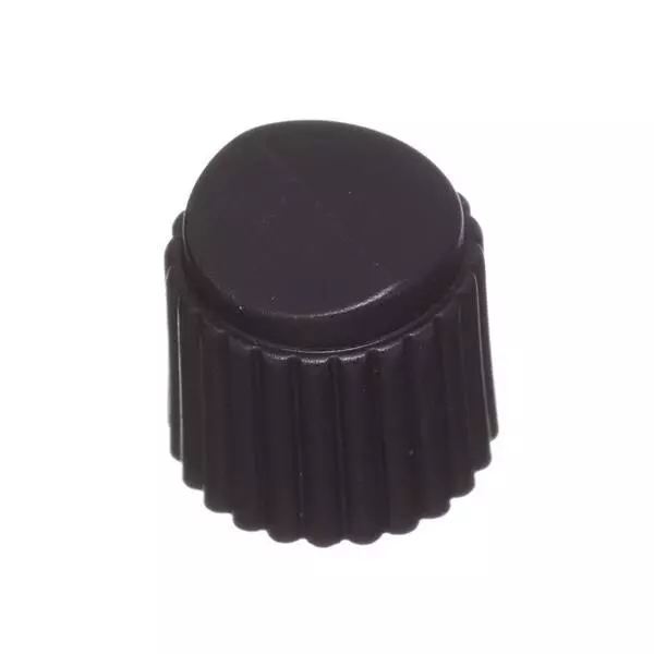 GRAYHILL Cylindrical Knob Ribbed Design 13 mm Outside Diameter, 11K5029-JCNB