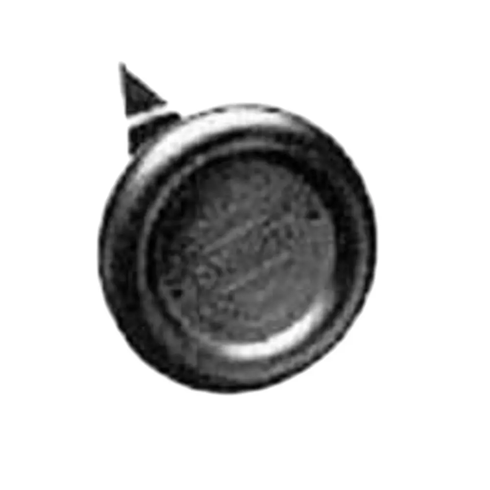 Ohmite 5100E Series Knobs Black 83 mm Outside Diameter, 5104E