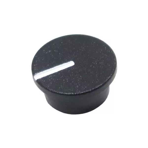 Eagle Plastic Devices 450-CP Series Knobs & Dials Cap Black 9 mm Outside Diameter, 450-CP156
