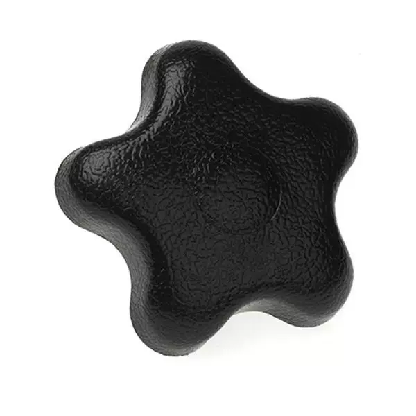 DAVIES MOLDING 2980 Series Clamping Knob Black 57 mm Outside Diameter, 2980CW