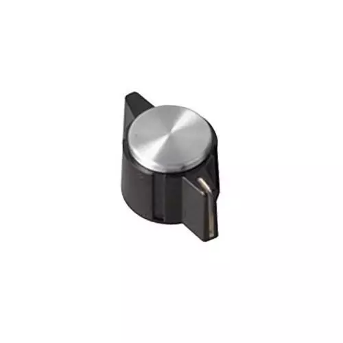 DAVIES MOLDING 1216 Series Knobs Pointer Design 6.35 mm (1/4 inch) Shaft Diameter, 1216BP