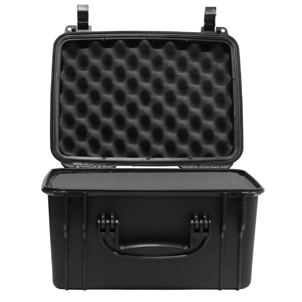 SERPAC Cases 15 in 381.00 mm 12.1 in 307.34 mm 9.6 in 243.84 mm Gray (Gun Metal) Polypropylene (PP) With Foam, SE540FML,GM