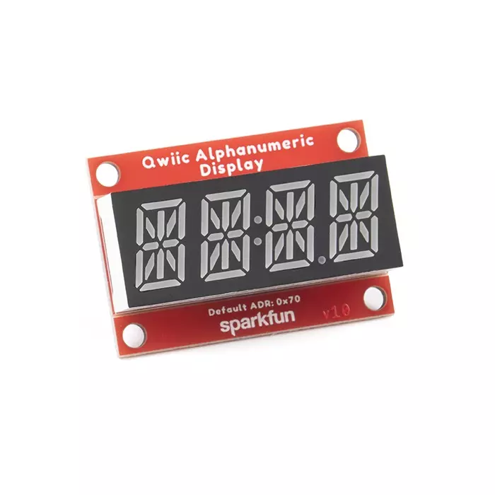 SparkFun COM-18566 Qwiic Alphanumeric Display Green