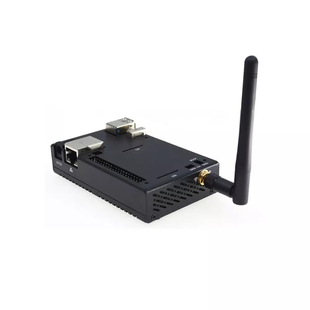 EDATEC ED-CM4NANO10-1208-C Baseboard with WIFI, Antenna, Metal Case, 2GB RAM and 8GB EMMC