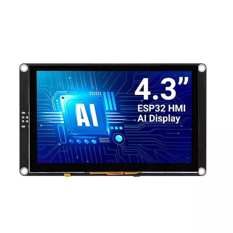 Elecrow CrowPanel Advance 4.3- HMI ESP32 800x480 AI Display IPS Touch Screen-Without Acrylic Case-ESP32-C6 Module
