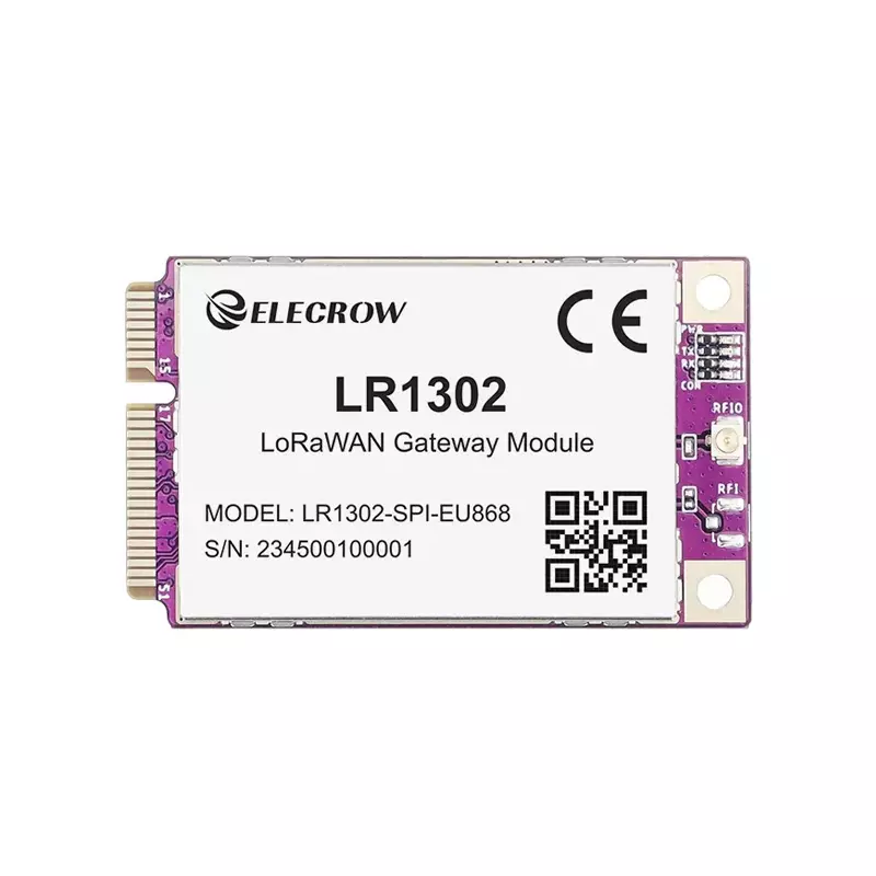 Elecrow LR1302 LoRaWAN Gateway Module SPI EU868 SX1302 Long Range Gateway Module Support 8 Channels