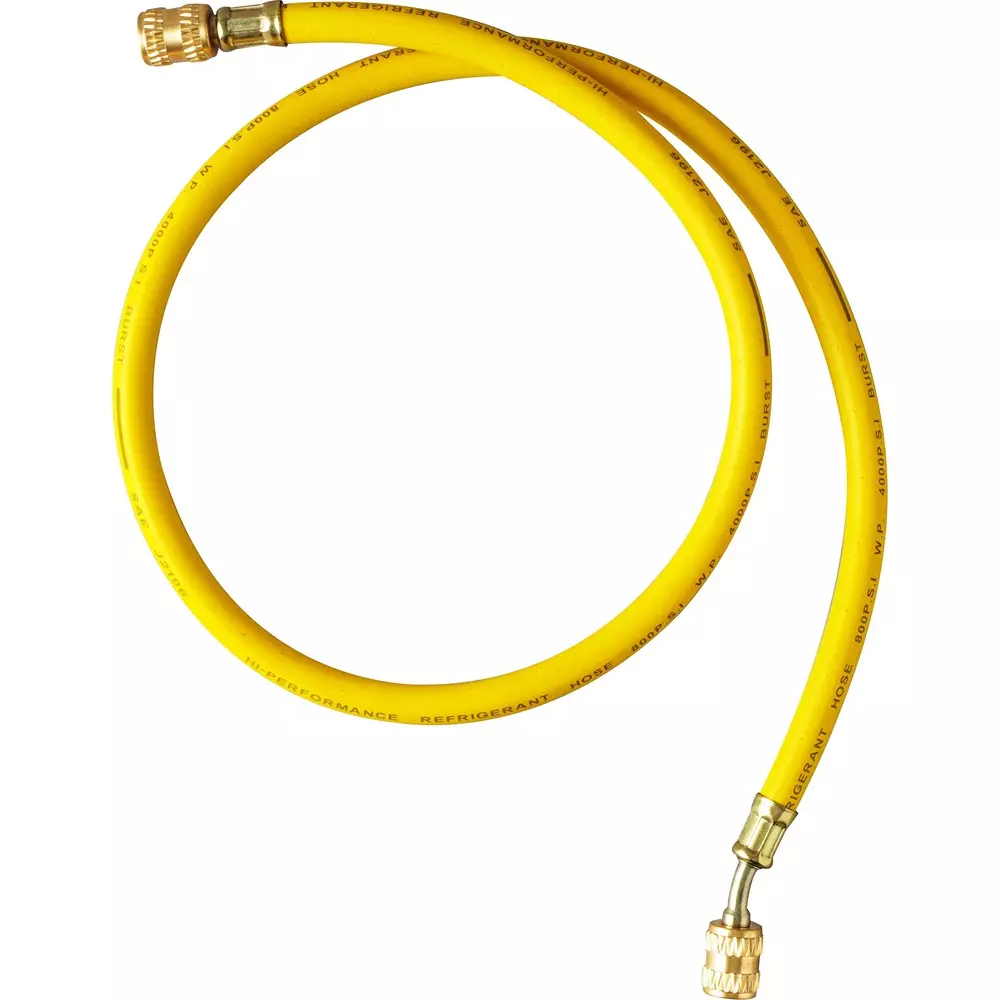 MonotaRO Charging Hose for R410A/R32 Yellow About 92 cm Length, 11657575