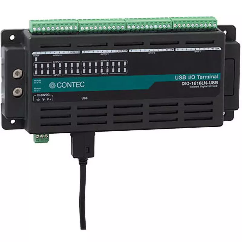 CONTEC Isolated Digital Input/Output Unit, DIO-1616LN-USB