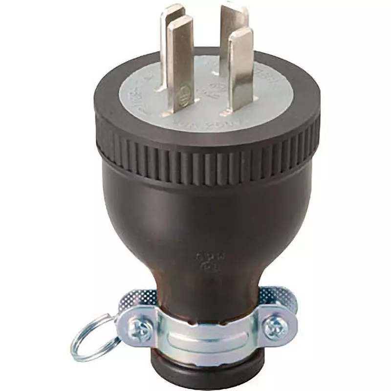 meikosha-grounding-3-p20-a-rubber-plug-flat-blade-type-250-v-mp2526