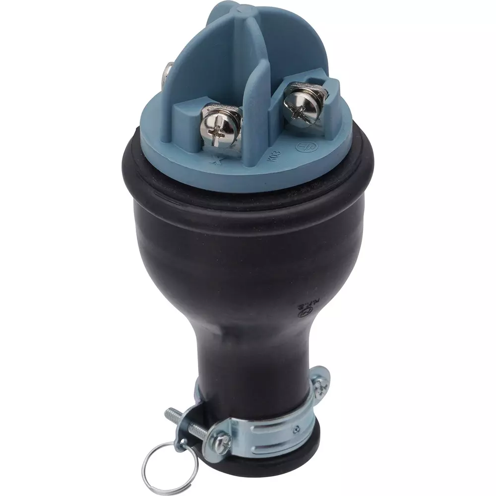 Meikosha Grounding 3 P30 A Waterproof Plug Flat Blade Type 250 V, MP2540