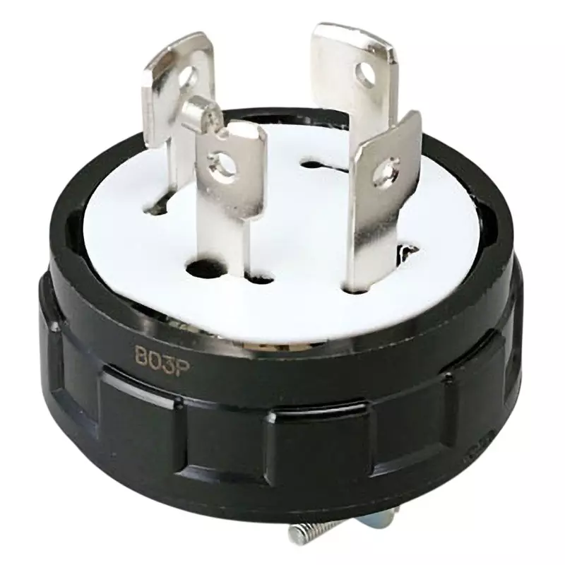 Meikosha Hook Plug Grounding 3 P Hook Type 250 V 20A, MH2576