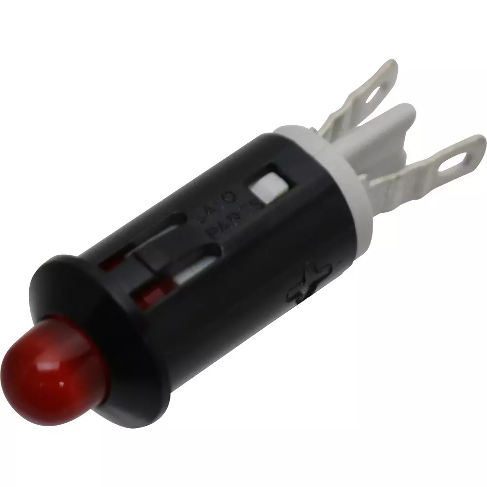 Sato Parts Indicator LED Bracket PBT(UL94V-0) Black AC500 V Polycarbonate, DB-40-F-BR