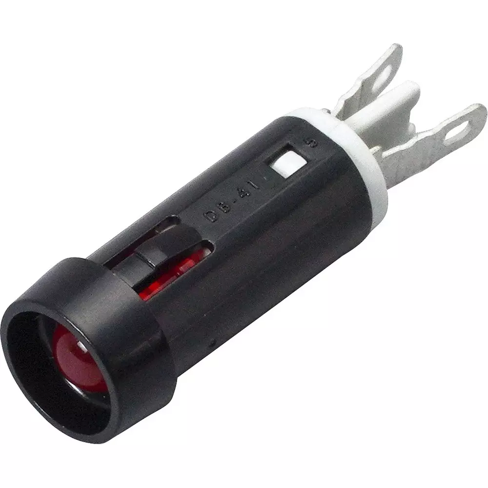 Sato Parts Indicator LED Bracket PBT(UL94V-0) Black AC500 V Polycarbonate, DB-41-F-BR