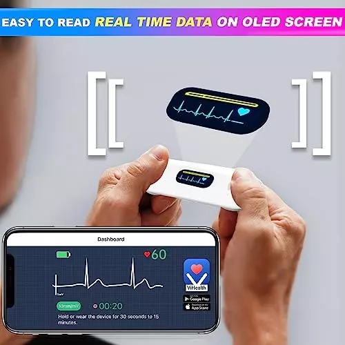 amicicare-wireless-ecg-monitor-portable-heart-health-tracker-with-075-inch-1905-mm-oled-display-mobile-app-1xport-ecg-mon