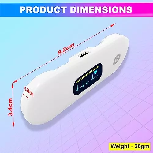 amicicare-wireless-ecg-monitor-portable-heart-health-tracker-with-075-inch-1905-mm-oled-display-mobile-app-1xport-ecg-mon