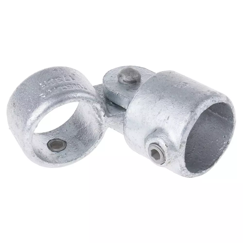 RS PRO Connecting Component Cast Iron Single Swivel Combination Connector Bracket & Joint 173 42.4 mm, 2863752