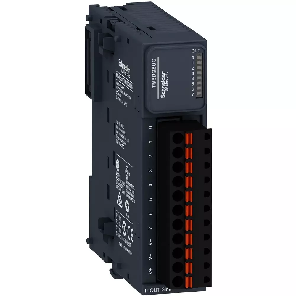 Schneider Electric Expansion IO Unit DC 24 V Rated Voltage, TM3DQ8UG