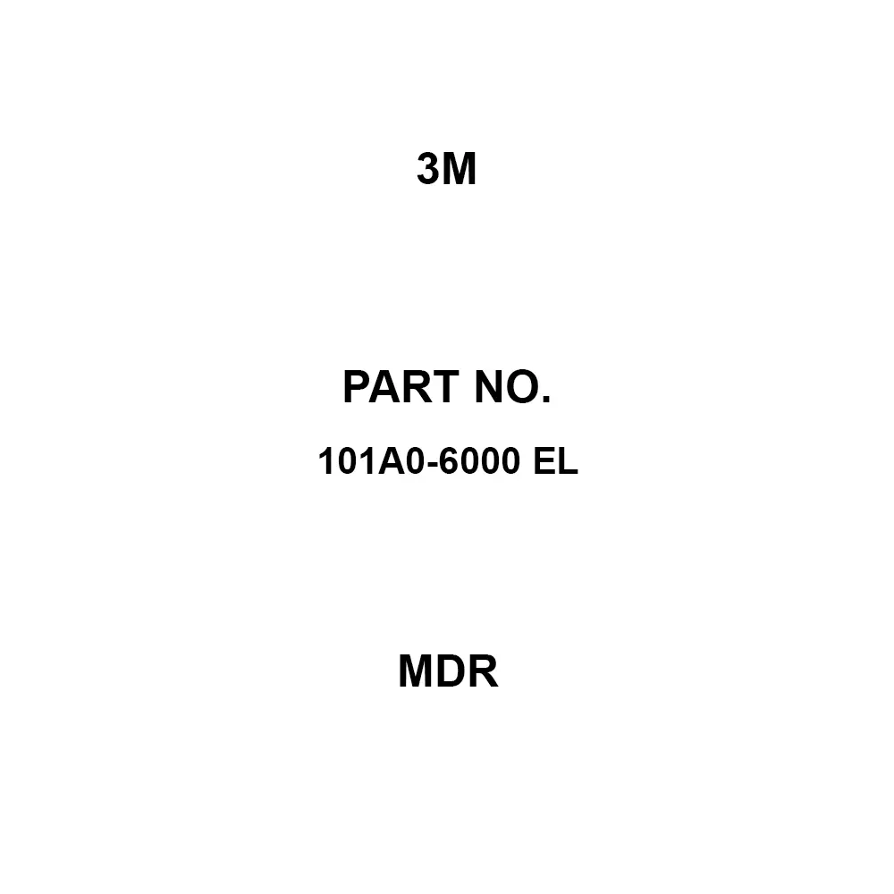 3M MDR AC :150 DC:200 V Rated Voltage, 101A0-6000 EL