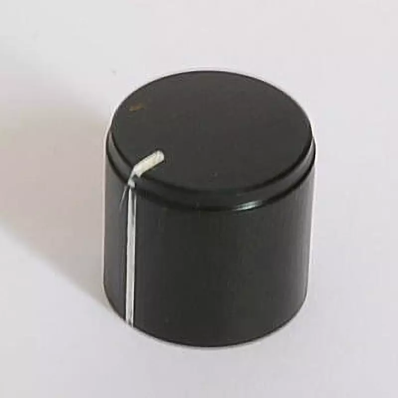 LINKMAN Aluminum Knob Screw Fixing Type [Shaft] 6.1 mm Hole Diameter Aluminum Main Unit Material, 16X15HSB-LS-7