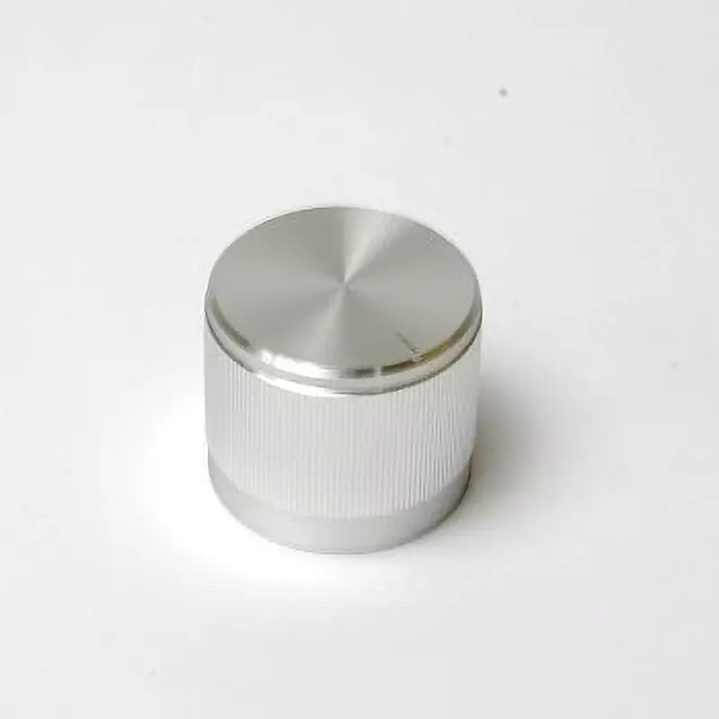 LINKMAN Aluminum Knob Screw Fixing Type [Shaft] 6.1 mm Hole Diameter Aluminum Main Unit Material, 22X19BTS