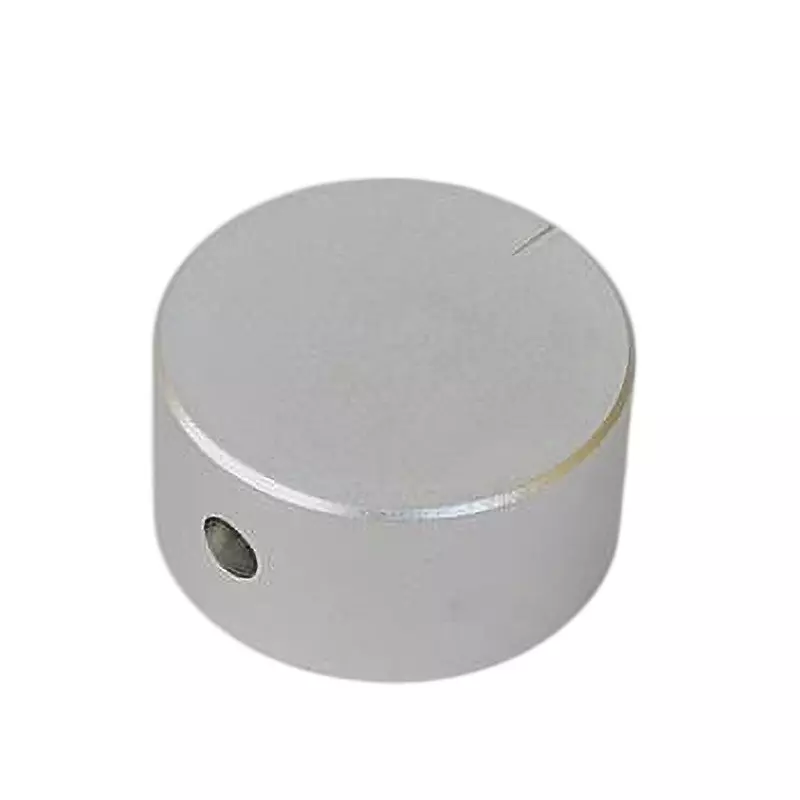 LINKMAN Aluminum Knob Screw Fixing Type [Shaft] 6.1 mm Hole Diameter Cutting Indicator Line, 30X15BPS