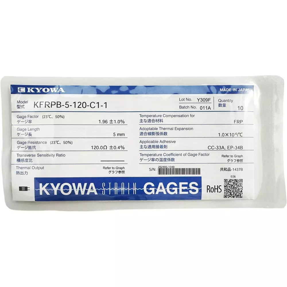 kyowa-strain-gauge-5-mm-length-120-resistance-value-kfrpb-5-120-c1-1-pack-of-10