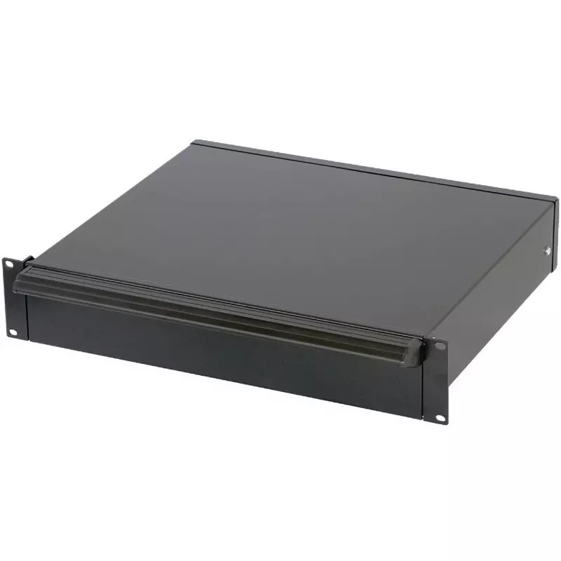 Settsu Drawer Unit With Latch Steel Black Material, REL2-100-380N1