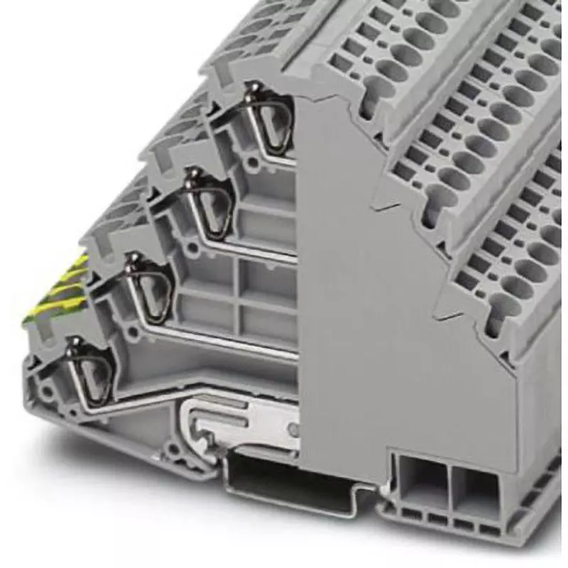 Phoenix Contact Spring Cage 32 Amp Current 800 V Rated Voltage, 3038338 (Pack of 5)