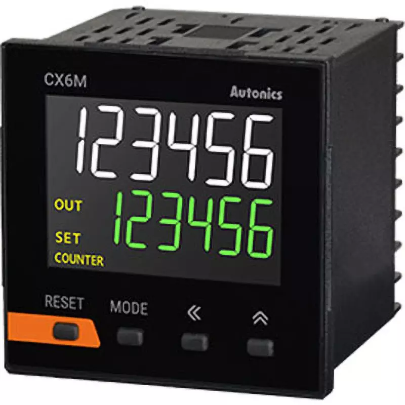 Autonics Digital Counter AC24/DC 24 to 48 V Power Supply Voltage, CX6M-1P2