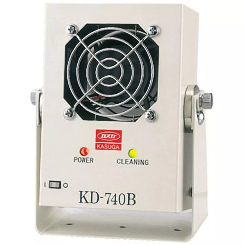 KASUGA DENKI Fan Type Ionizer AC adapter Included Components DC 24 V (dedicated AC adapter or terminal block), KD-740B-1