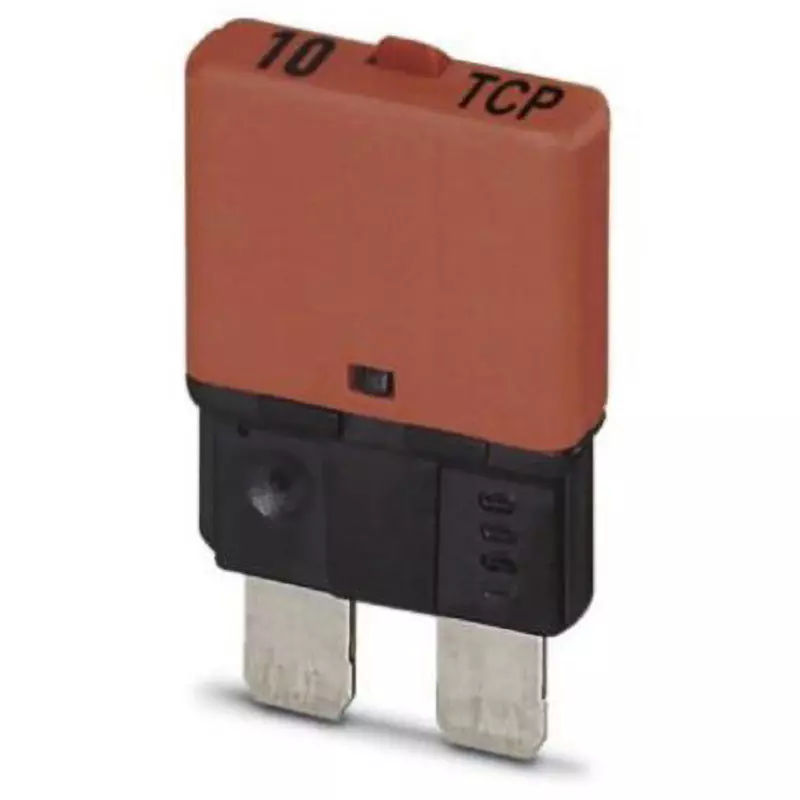 Phoenix Contact Thermal Automotive Fuse 10 Amp Rated Current 1 Pole, 700010 (Pack of 5)