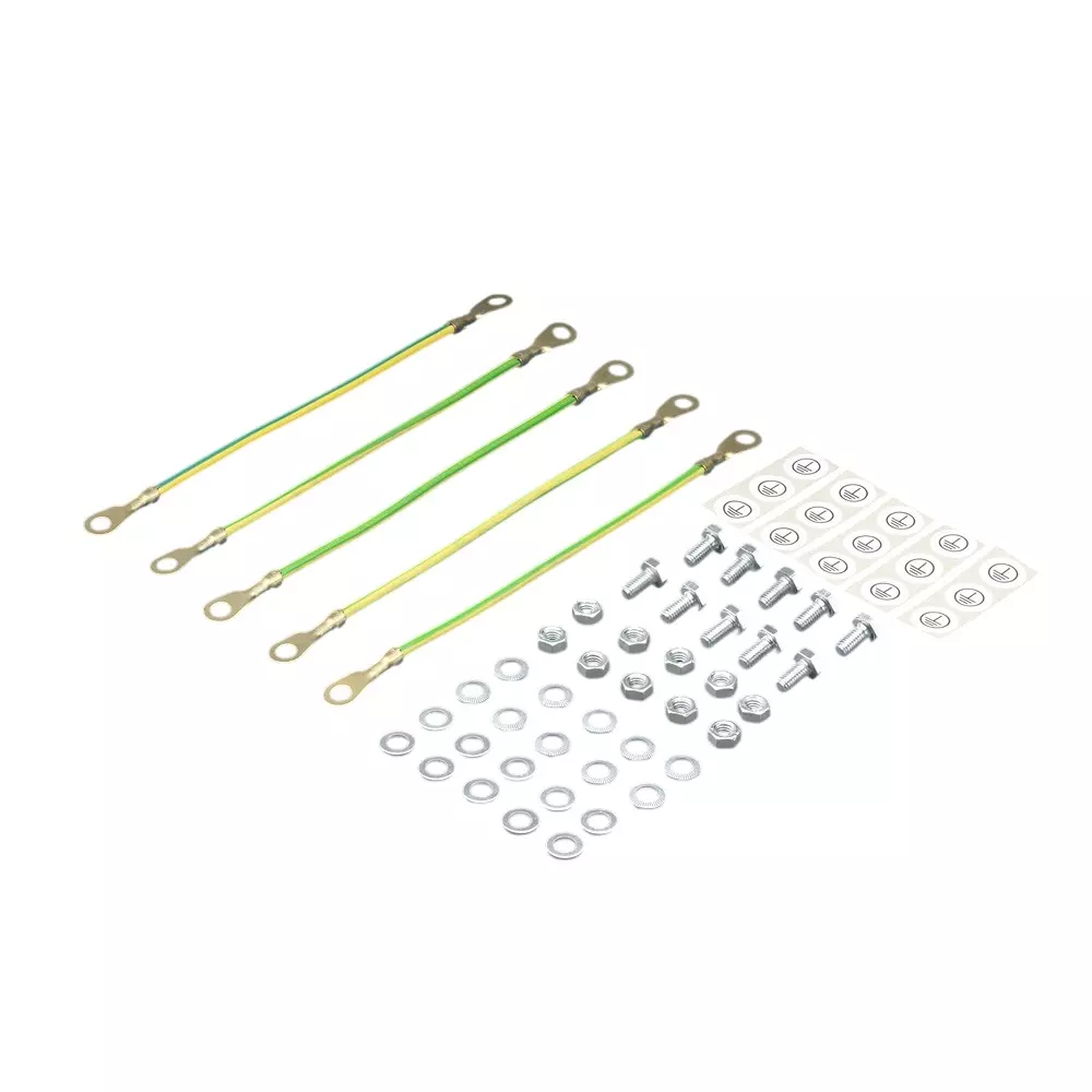 Rittal Accessory 4 mm² Cross-Sectional Area [Box] KL Target Earth set Name, 2570100 (Pack of 5)
