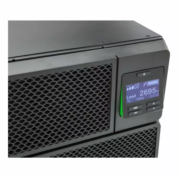 APC 230V Input Rack Mount UPS, 6000VA (6kW), SRT6KRMXLI-6W