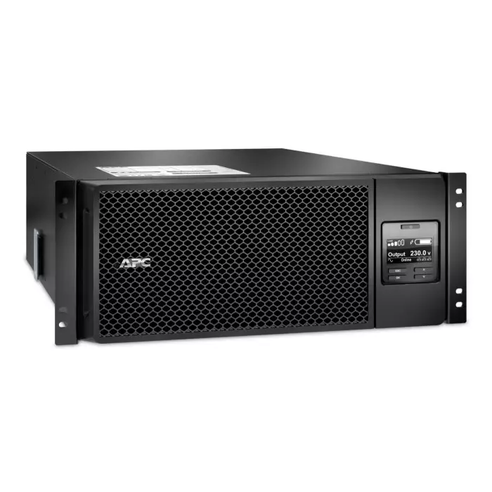 APC 230V Input Rack Mount UPS, 6000VA (6kW), SRT6KRMXLI-6W