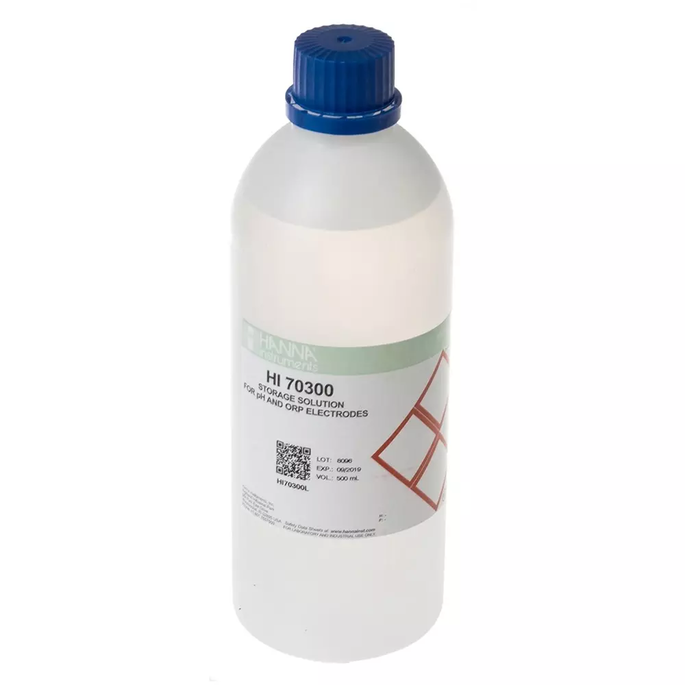 Hanna Instruments pH Water Analysis Electrode Storage Solution, HI-70300L