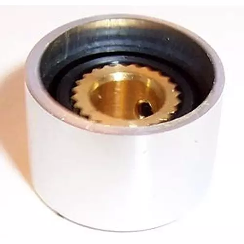 Multicomp KNOB, ALUMINIUM, SPUN, 18MM, 18S-2D