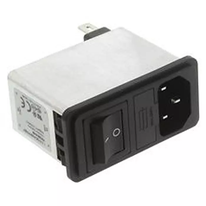 SCHAFFNER - TE CONNECTIVITY Filter, 6A, 2 Fuse, Snap In, Fn286-6-06